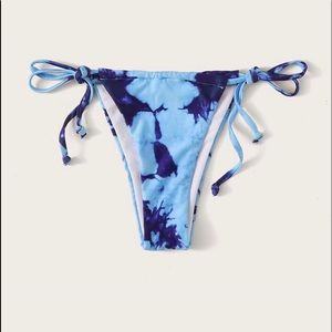 shein tie dye bikini bottoms